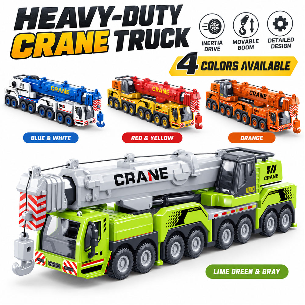 Heavy Equipment Bucket - Ağır Hizmet Tipi Vinçli Kamyon, Ataletle