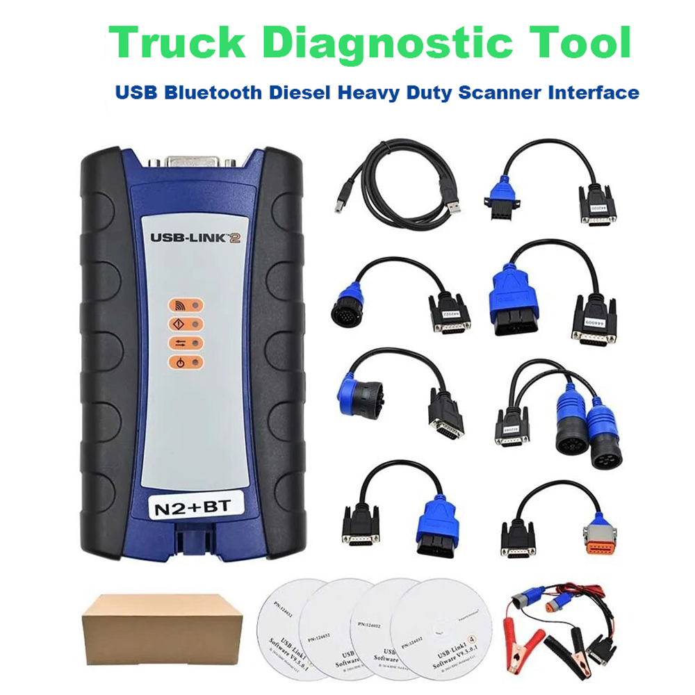 NEXIQ USB Link 2 BT Kamyon Teş - Heavy Equipment Software incelemesi ve fiyatı