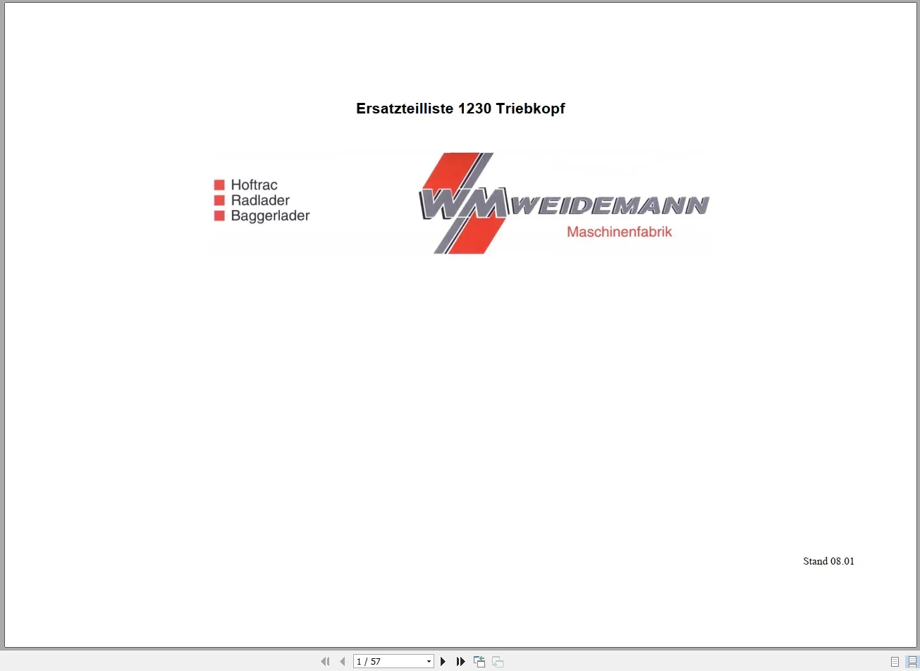 EPC-SOFTWARE Weidemann Ağır Ek - Heavy Equipment Software incelemesi ve fiyatı